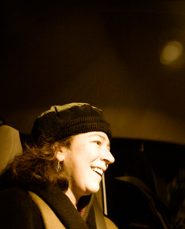 Driving to Gunnison in the predawn chill