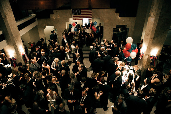 And the lobby was packed, too! This was a huge Ball - much larger than I expected it to be!